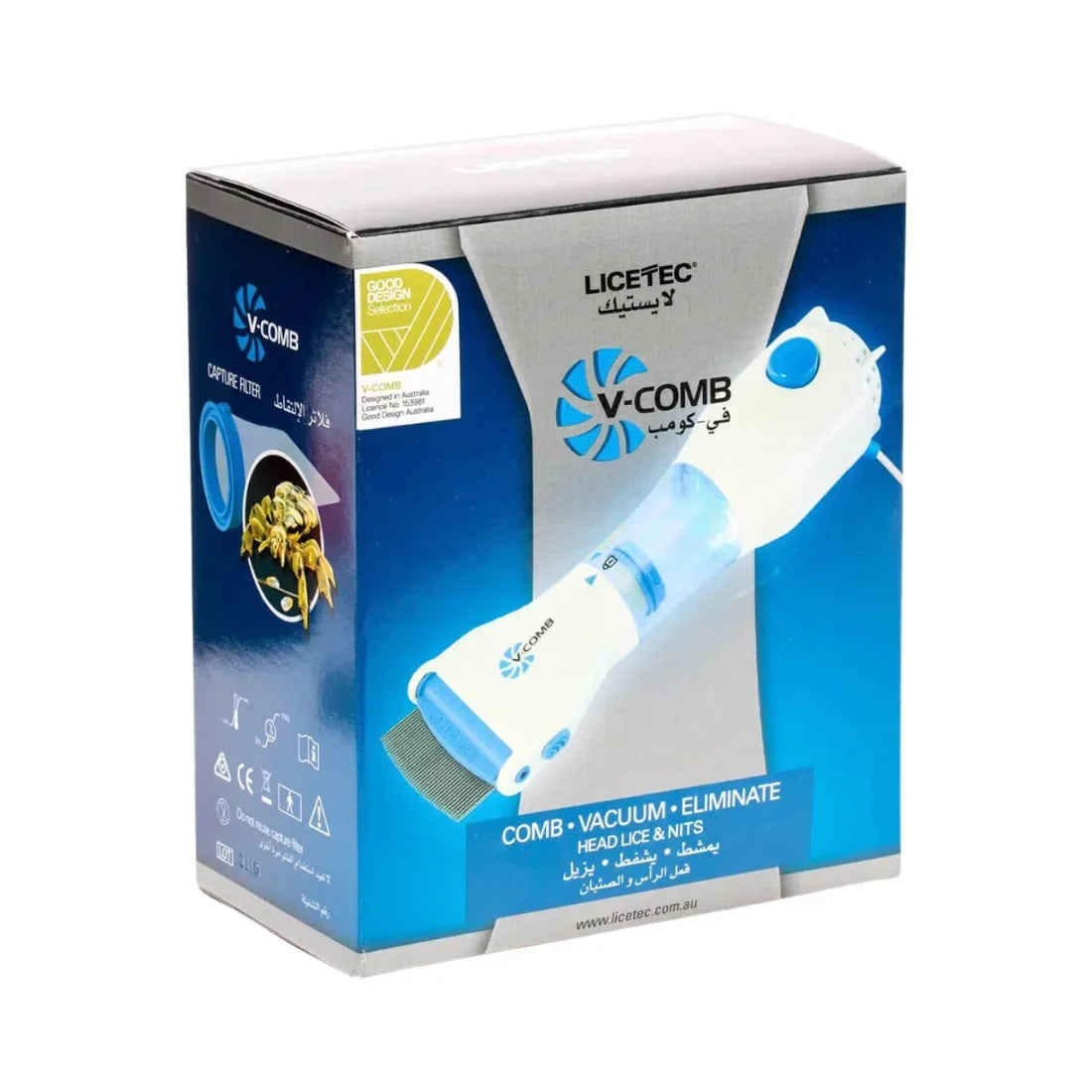 Electric V-Comb Anti Lice Machine – Safe & Chemical-Free Solution