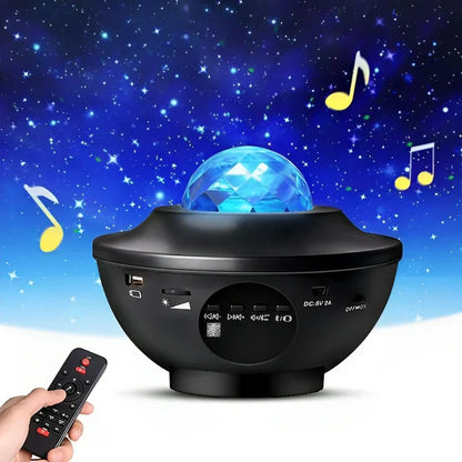Galaxy Star Projector Lamp – Turn Your Room Into a Magical Universe