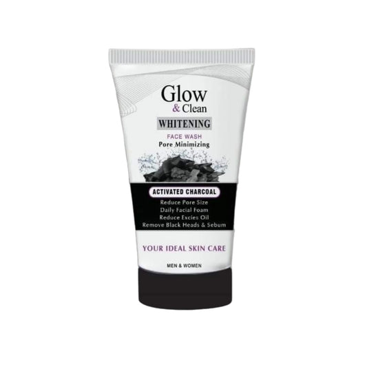 New Arrival Glow & Clean Charcoal Face Wash | Deep Cleansing Oil Control & Pore Care