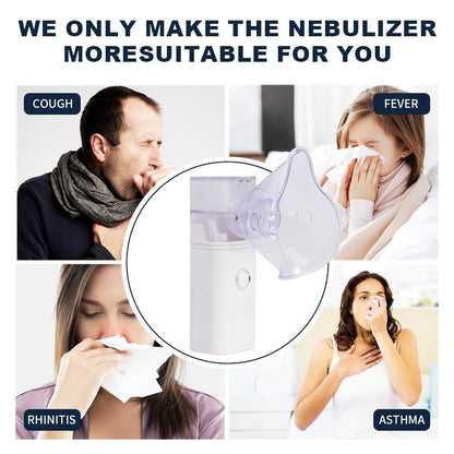 Portable Rechargeable Nebulizer Machine – Breathe Easy, Anytime & Anywhere