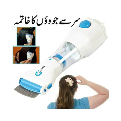 Electric V-Comb Anti Lice Machine – Safe & Chemical-Free Solution