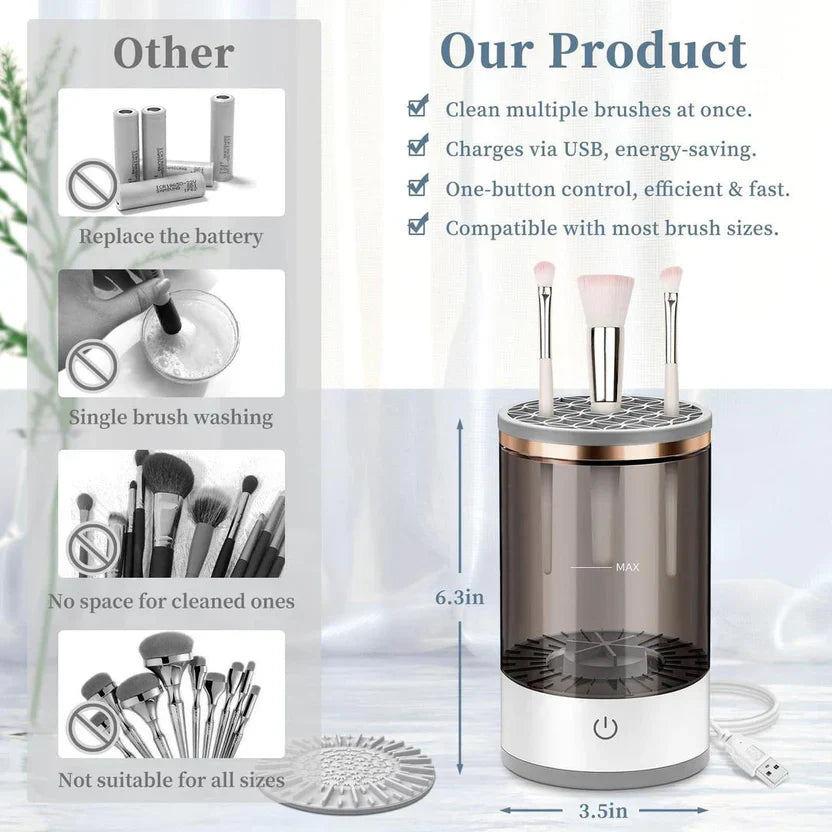 Electric Makeup Brush Cleaner & Dryer