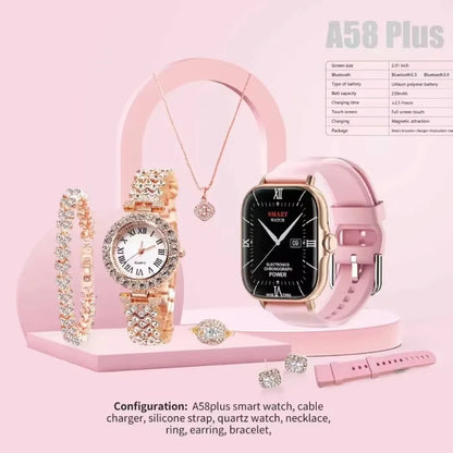 A58 Plus 6-in-1 Women’s Smartwatch