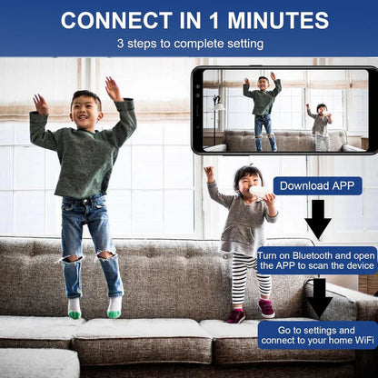 Smart WiFi Security Camera – 1080P HD
