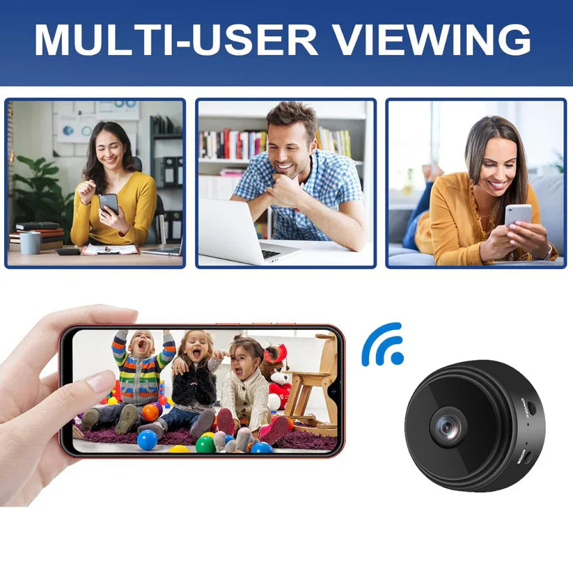 Smart WiFi Security Camera – 1080P HD