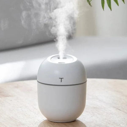 Humidifier with Warm LED Outline – Fresh Air & Relaxing Glow