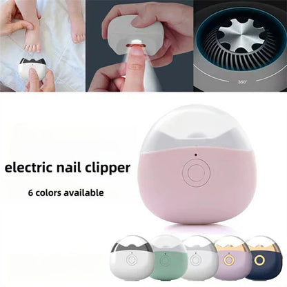 Automatic Electric Nail Clipper – Safe &amp; Gentle for Babies