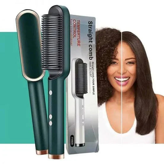Hair Straightener Brush & Styler