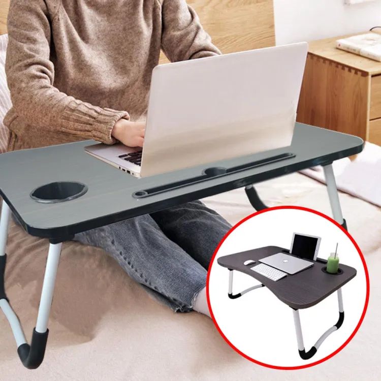 Laptop Foldable Table With Cup Holder