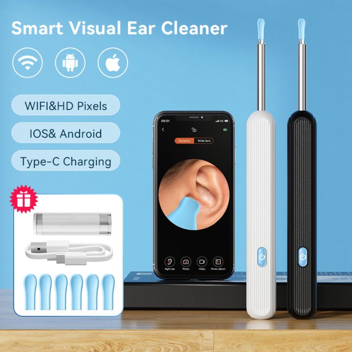Wireless Smart Visual Ear Cleaner – 1080P HD Camera & LED Lights