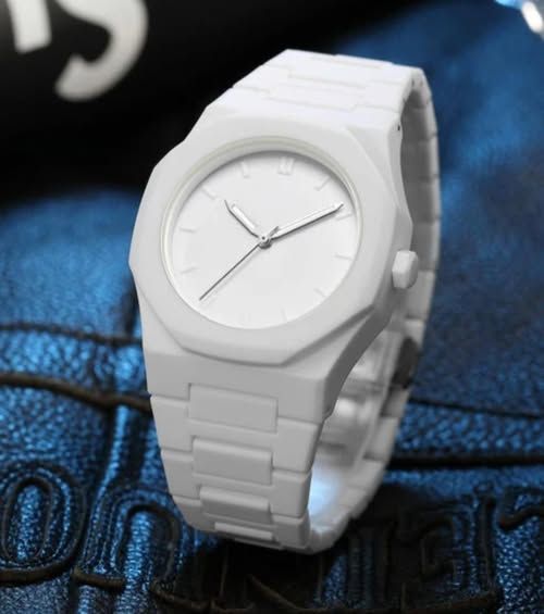 New Arriva White Arabic Aura Watch